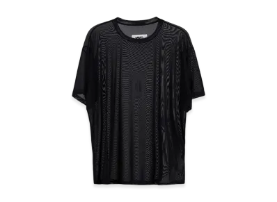 MM6 Maison Margiela Women's Logo Through T-Shirt "Black"