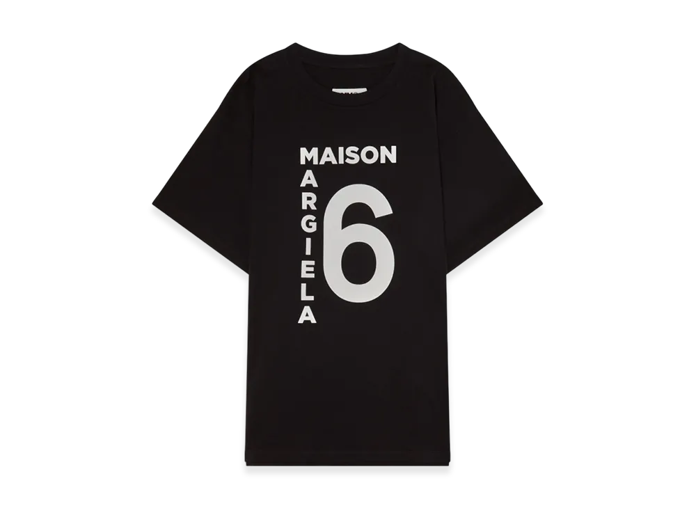 MM6 Maison Margiela Women's Logo T-Shirt "Black"