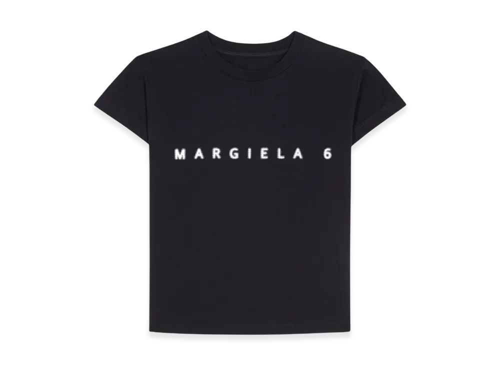 MM6 Maison Margiela Women's Glow In The Dark T-Shirt "Black"