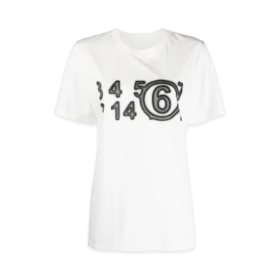MM6 Maison Margiela Women's T-Shirts "White"