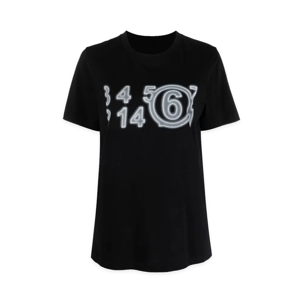 MM6 Maison Margiela Women's T-Shirts "Black"