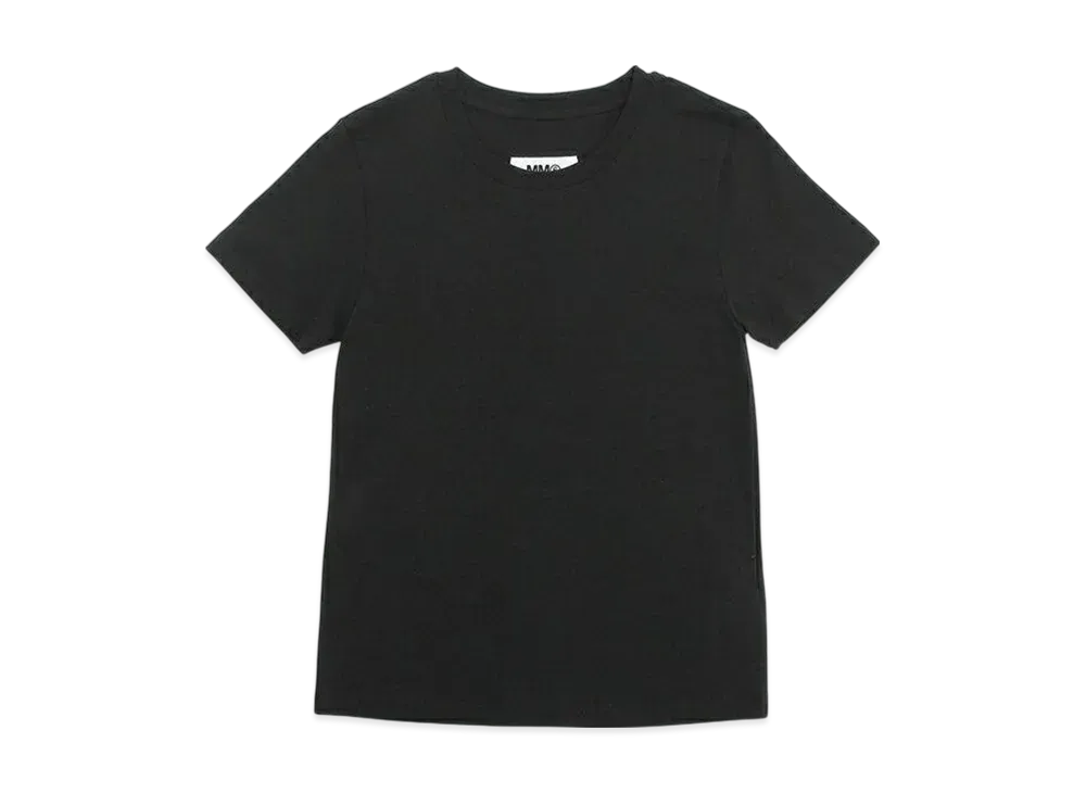 MM6 Maison Margiela Women's Short Sleeve T-Shirt "Black"