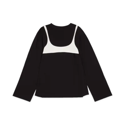 MM6 Maison Margiela Women's T-Shirts "Black"