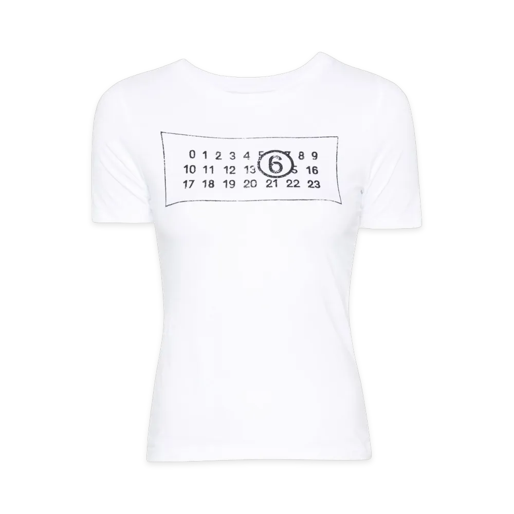MM6 Maison Margiela Women's T-Shirts "White"