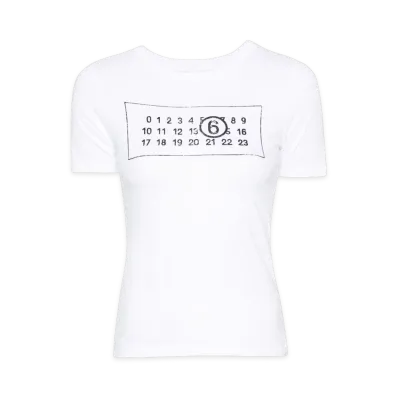 MM6 Maison Margiela Women's T-Shirts "White"