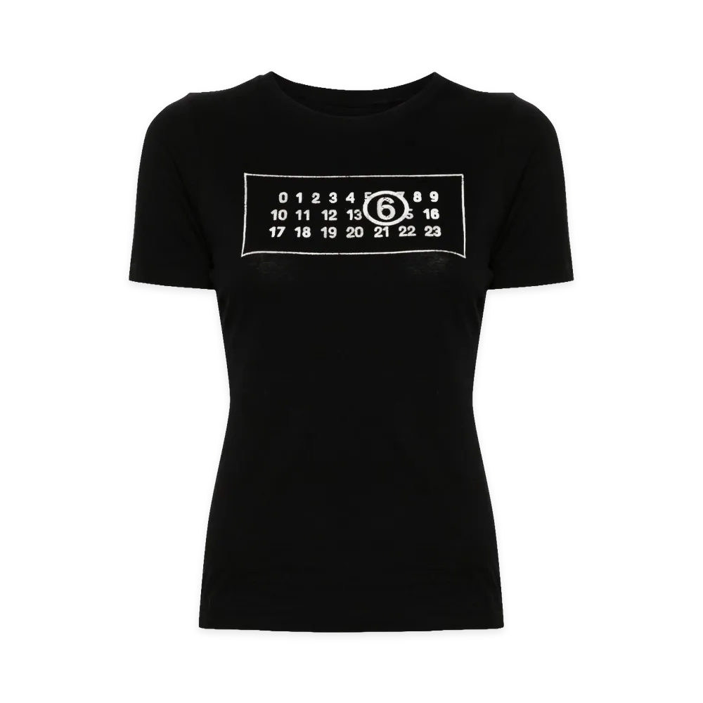 MM6 Maison Margiela Women's T-Shirts "Black"