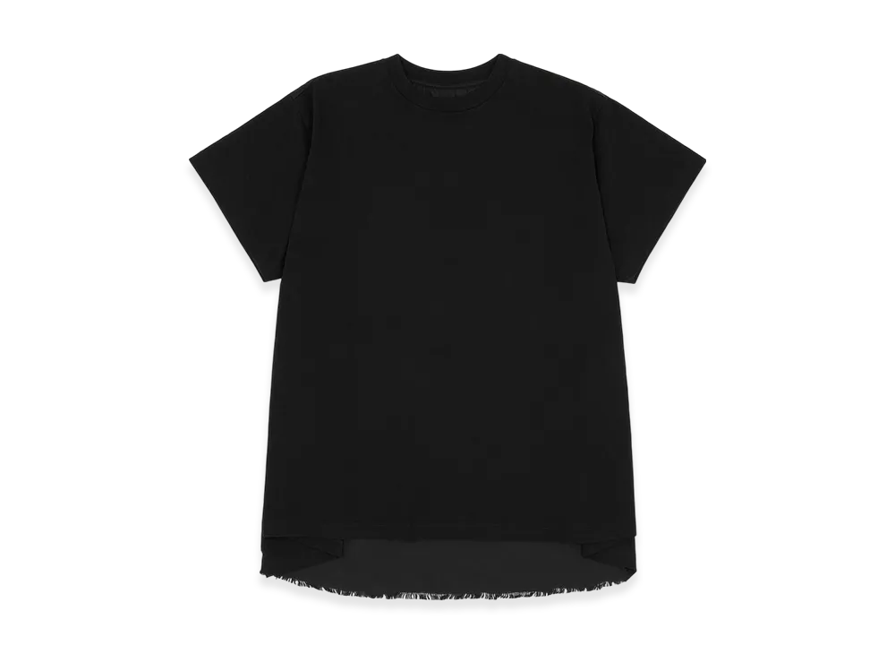 MM6 Maison Margiela Women's Crew Neck T-Shirt "Black"
