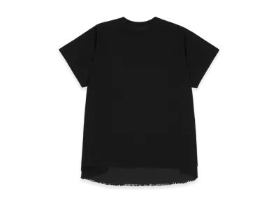 MM6 Maison Margiela Women's Crew Neck T-Shirt "Black"