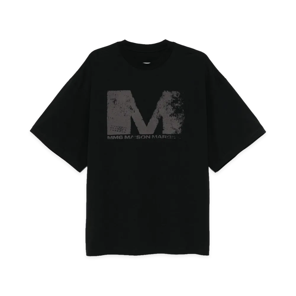 MM6 Maison Margiela Women's T-Shirts "Black"