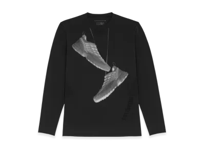 MM6 Maison Margiela x Salomon Women's Sneaker Print T-Shirt "Black"