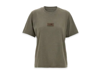 MM6 Maison Margiela Women's Numeric Signature Patch T-Shirt "Gray"