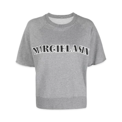 MM6 Maison Margiela Women's T-Shirts "Gray"