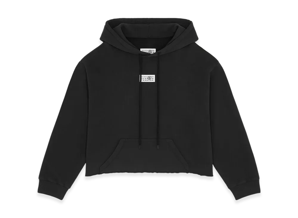 MM6 Maison Margiela Women's Hooded Sweatshirt "Black"