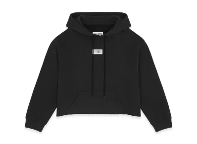MM6 Maison Margiela Women's Hooded Sweatshirt "Black"