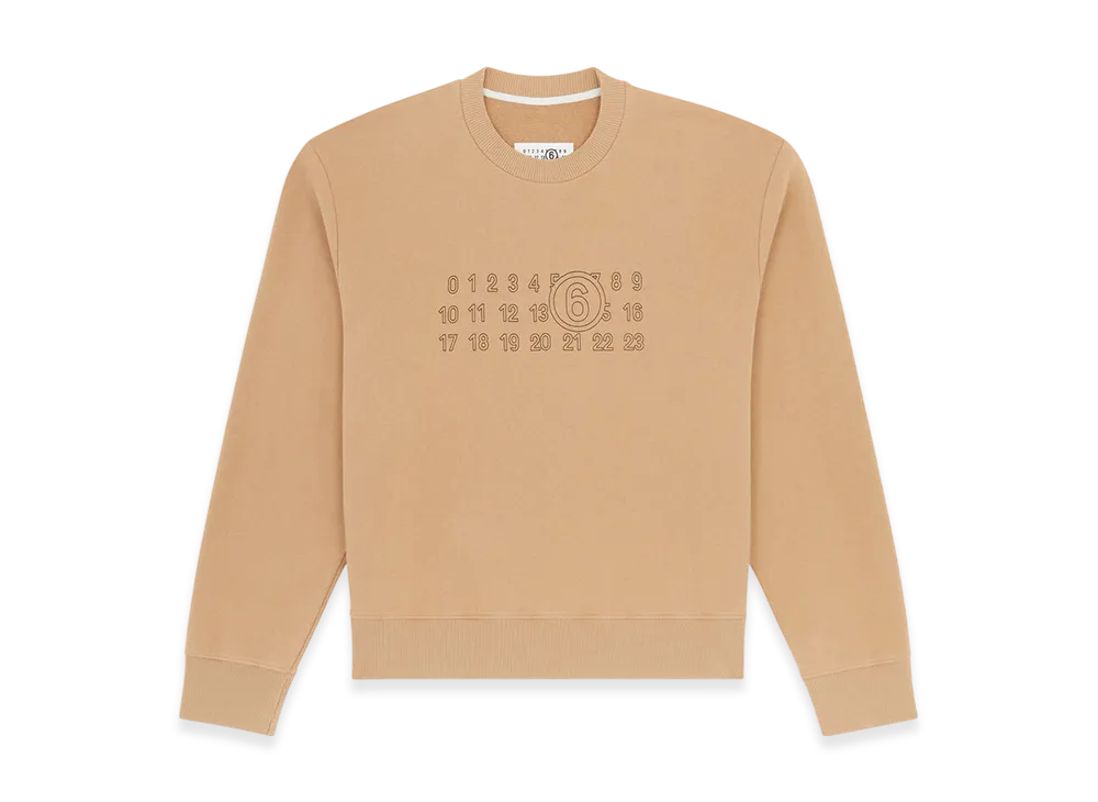 MM6 Maison Margiela Women's Sweatshirts "Ocher"