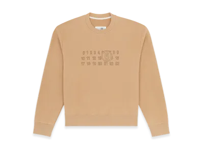 MM6 Maison Margiela Women's Sweatshirts "Ocher"