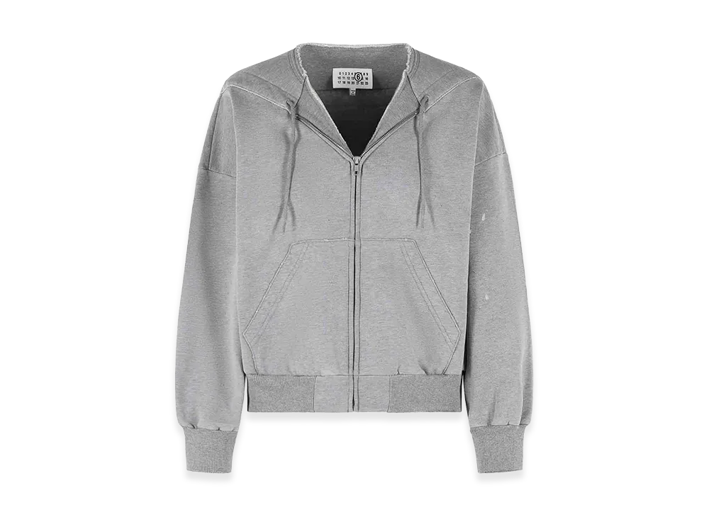 MM6 Maison Margiela Women's Cotton Sweatshirt "Gray"