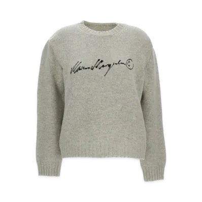 MM6 Maison Margiela Women's Sweaters "Gray"