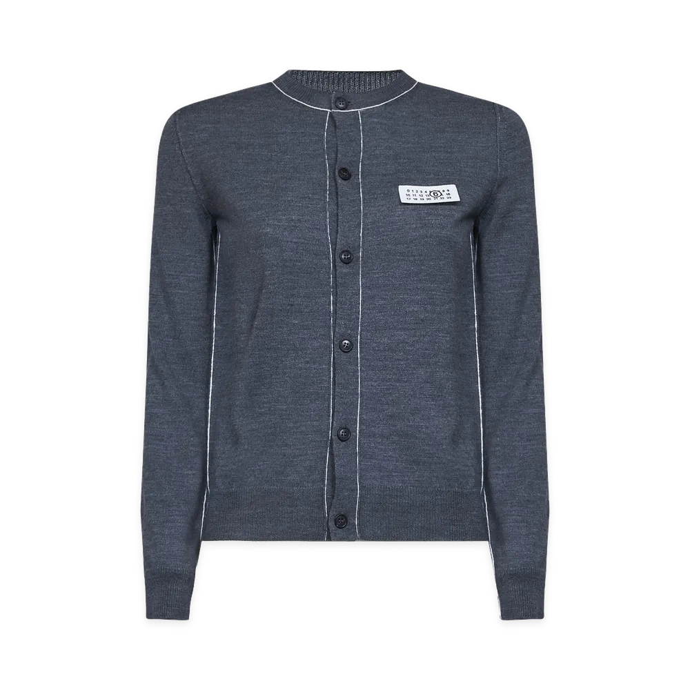 MM6 Maison Margiela Women's Sweaters "Grey Melange"