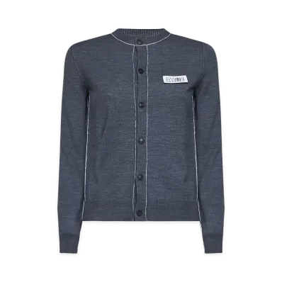 MM6 Maison Margiela Women's Sweaters "Grey Melange"