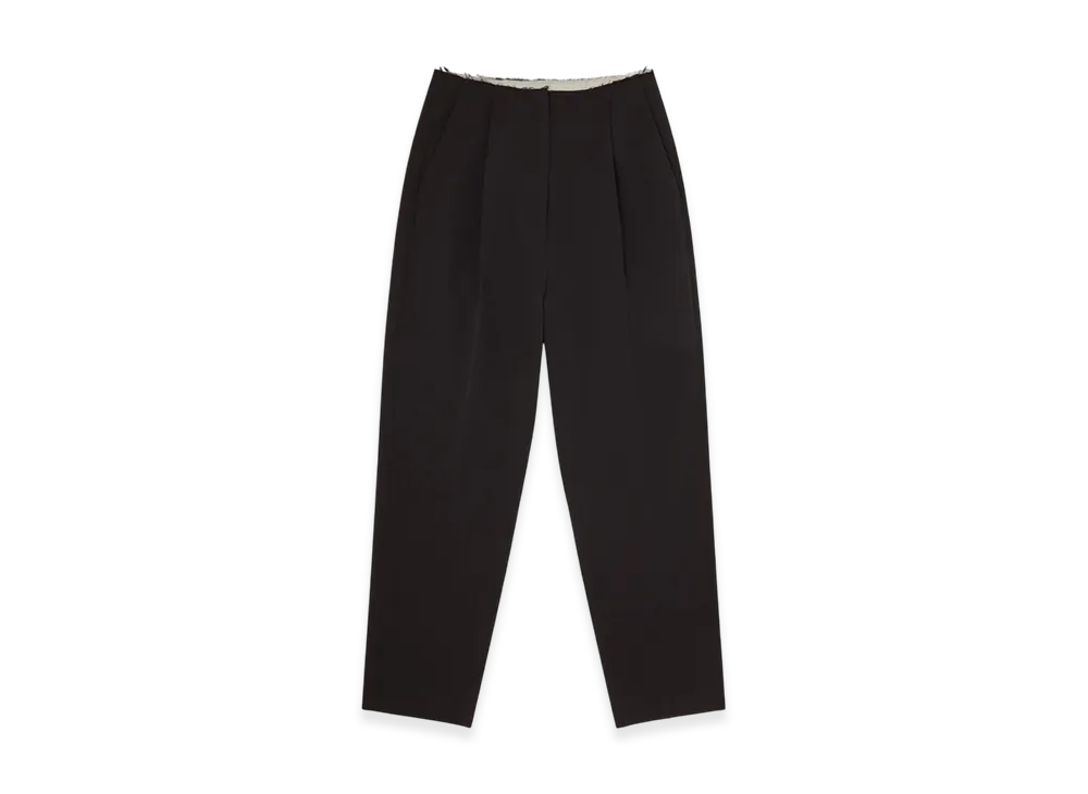 MM6 Maison Margiela Women's Raw Edge Trousers "Black"
