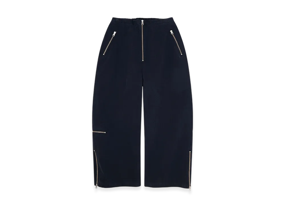 MM6 Maison Margiela Women's Oversized Cotton Trousers "Black"