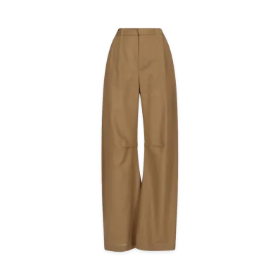 MM6 Maison Margiela Women's Trousers "Brown"