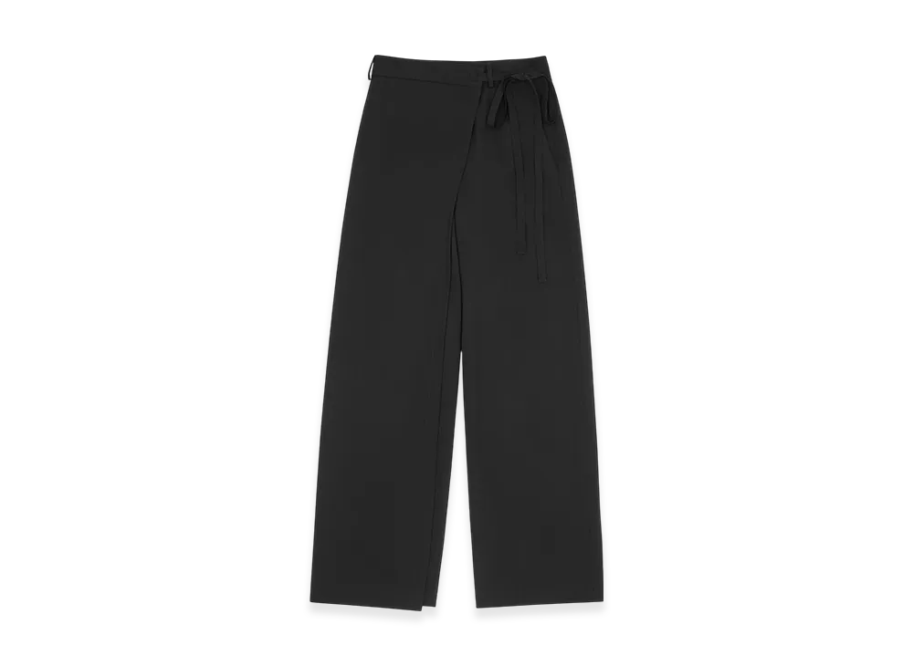 MM6 Maison Margiela Women's Wrap Trousers "Black"