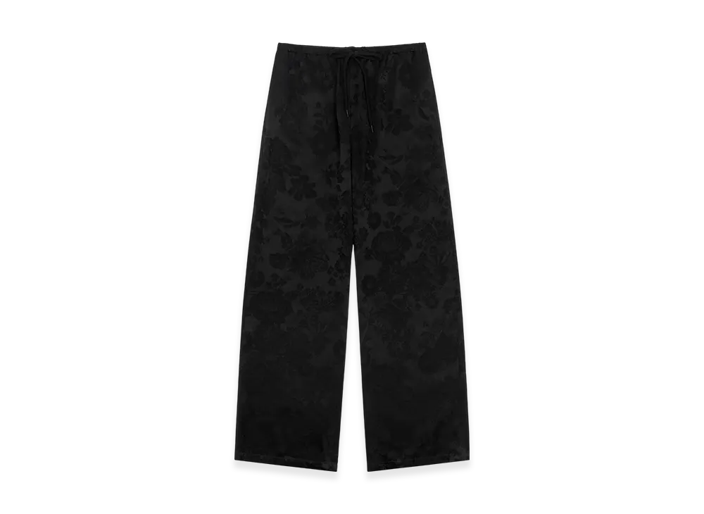MM6 Maison Margiela Women's Jacquard Trousers "Black"