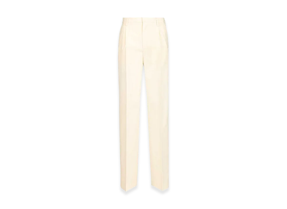MM6 Maison Margiela Women's Tapered Leg Trousers "Beige"