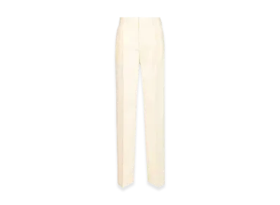 MM6 Maison Margiela Women's Tapered Leg Trousers "Beige"