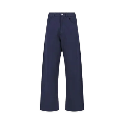 MM6 Maison Margiela Women's Trousers "Blue"