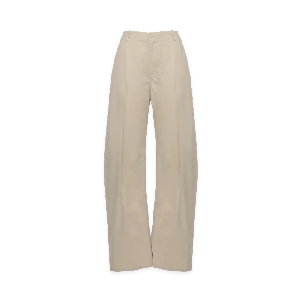 MM6 Maison Margiela Women's Trousers "Avorio"