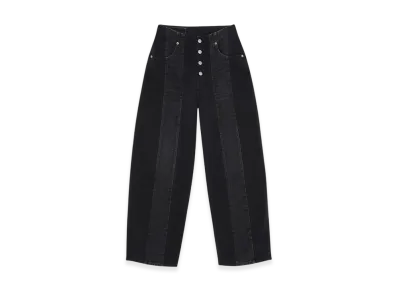 MM6 Maison Margiela Women's Cropped Jeans "Black"