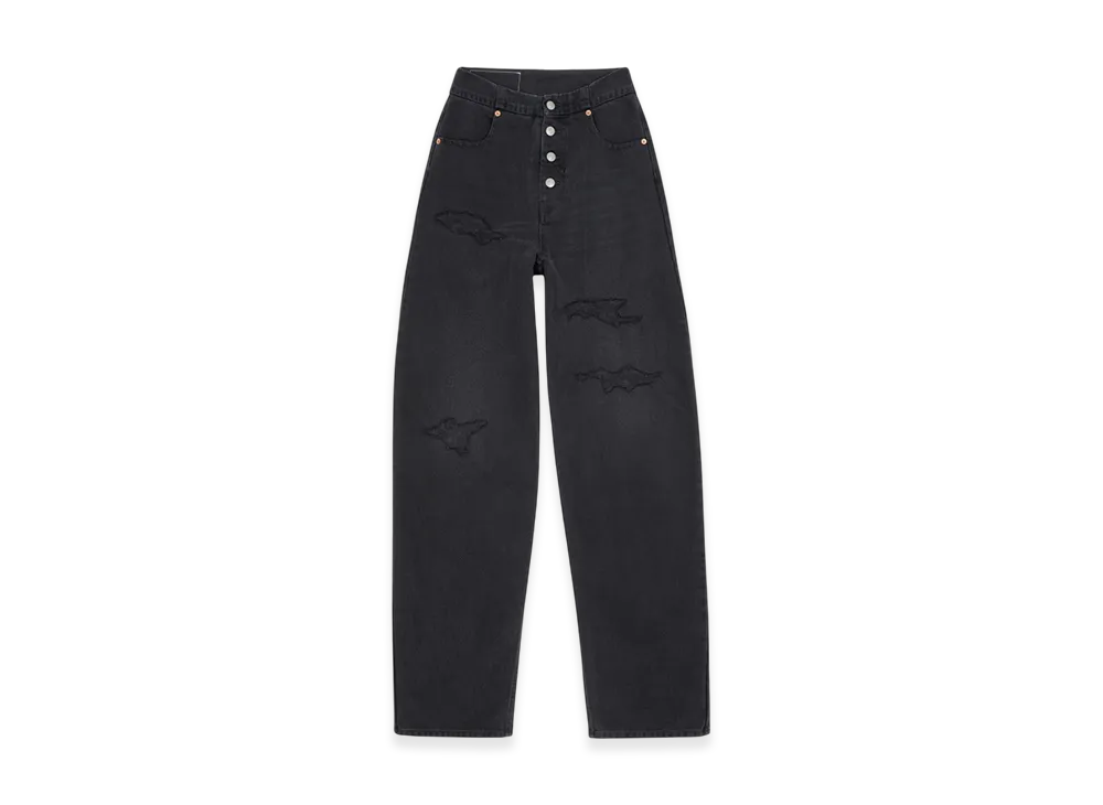 MM6 Maison Margiela Women's High Waist Jeans "Black"