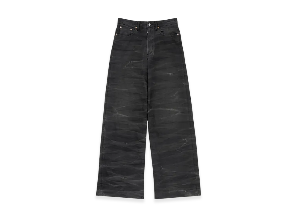 MM6 Maison Margiela Crease Oversized Jeans "Black"