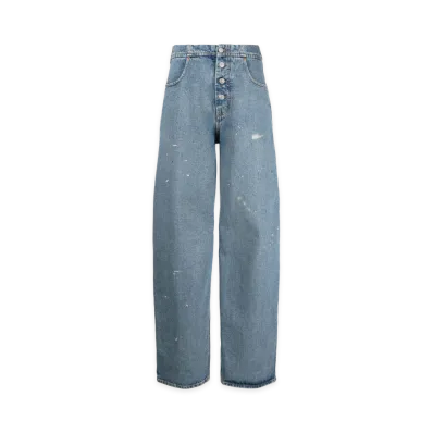 MM6 Maison Margiela Women's Jeans "Navy"