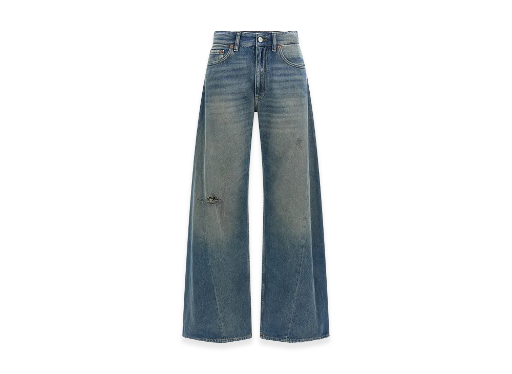 MM6 Maison Margiela Women's Jeans "Clear Blue"