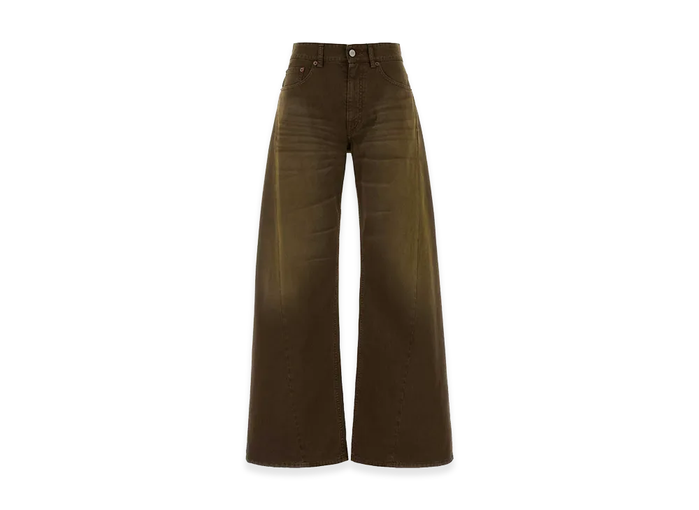 MM6 Maison Margiela Women's Denim Jeans "Green/Khaki"