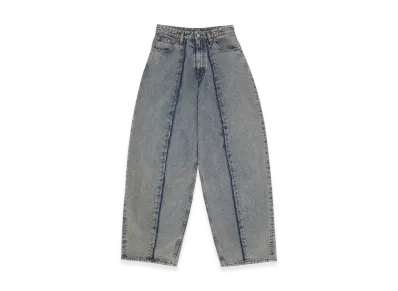 MM6 Maison Margiela Women's 5-Pocket Denim Trousers "Light Blue"