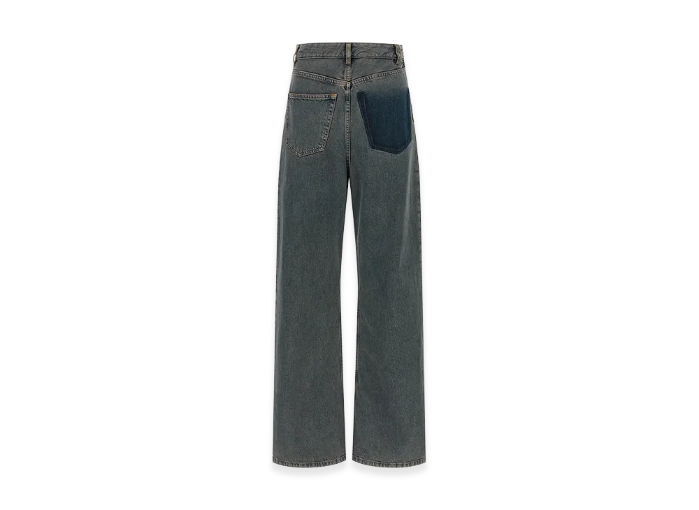 MM6 Maison Margiela Women's Back-To-Back Construction Jeans "Black"