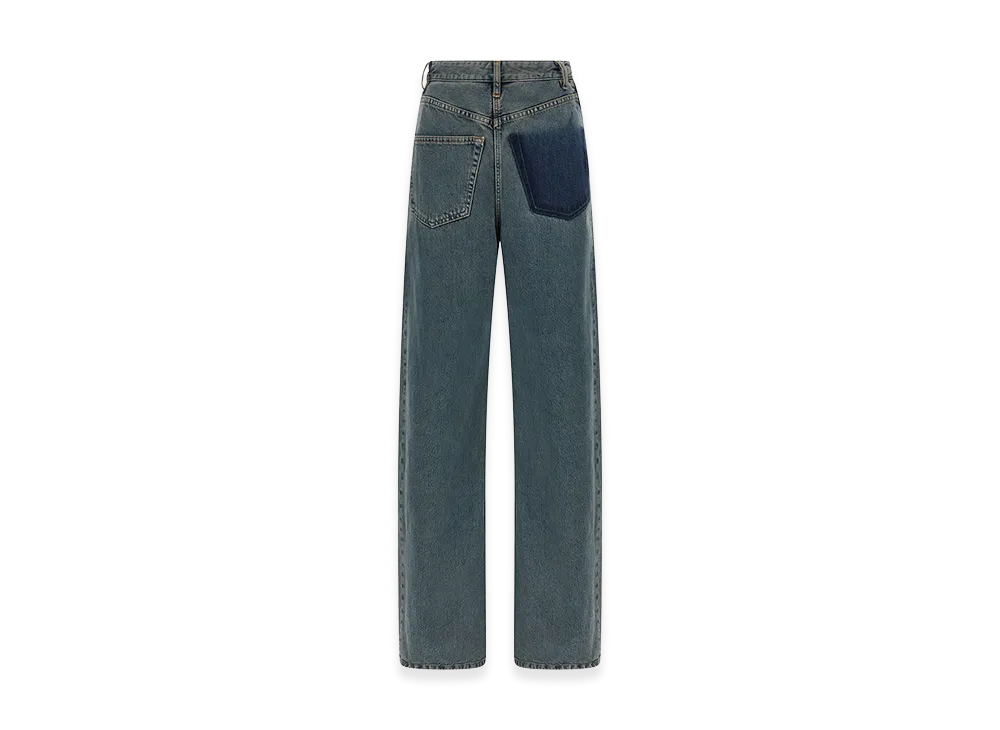 MM6 Maison Margiela Women's Back-To-Back' Jeans "Blue"