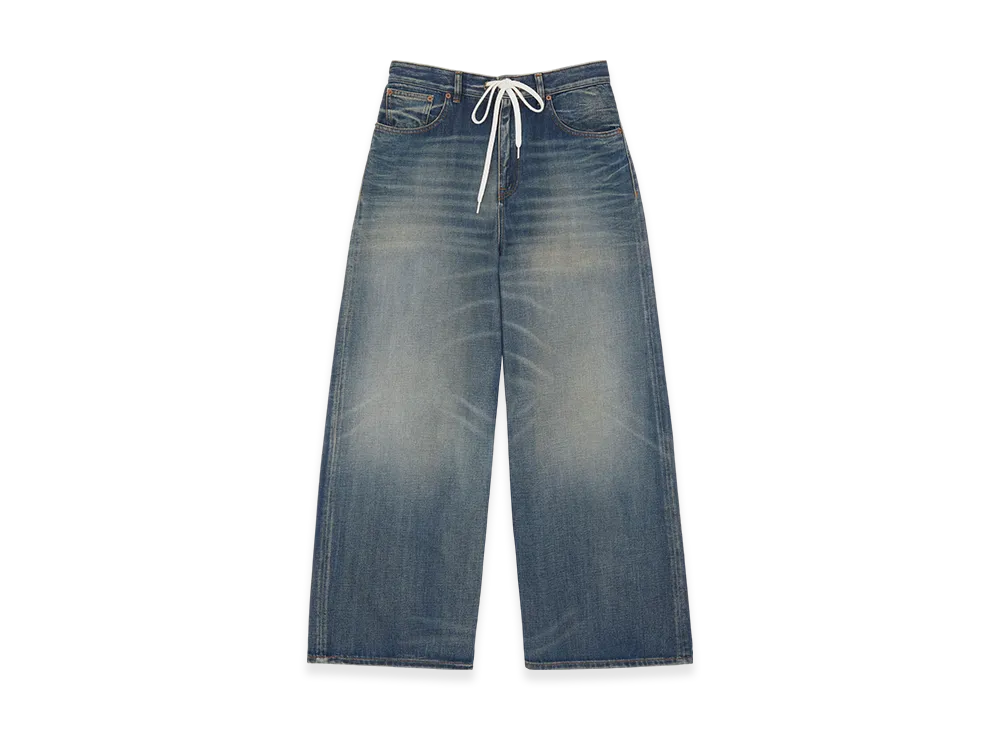 MM6 Maison Margiela Women's Wide Leg Jeans "Blue"