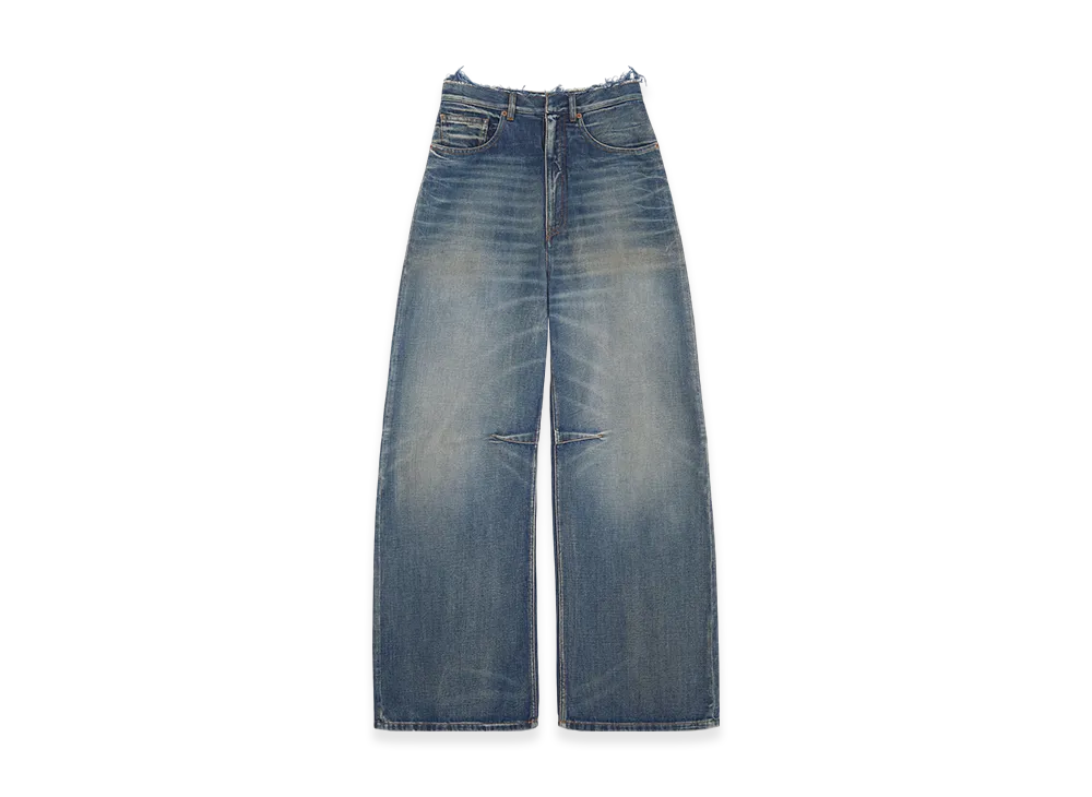 MM6 Maison Margiela Women's Wide Leg Jeans "Blue"