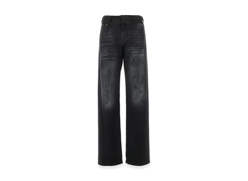 MM6 Maison Margiela Women's Pants 5 Pockets "Black"