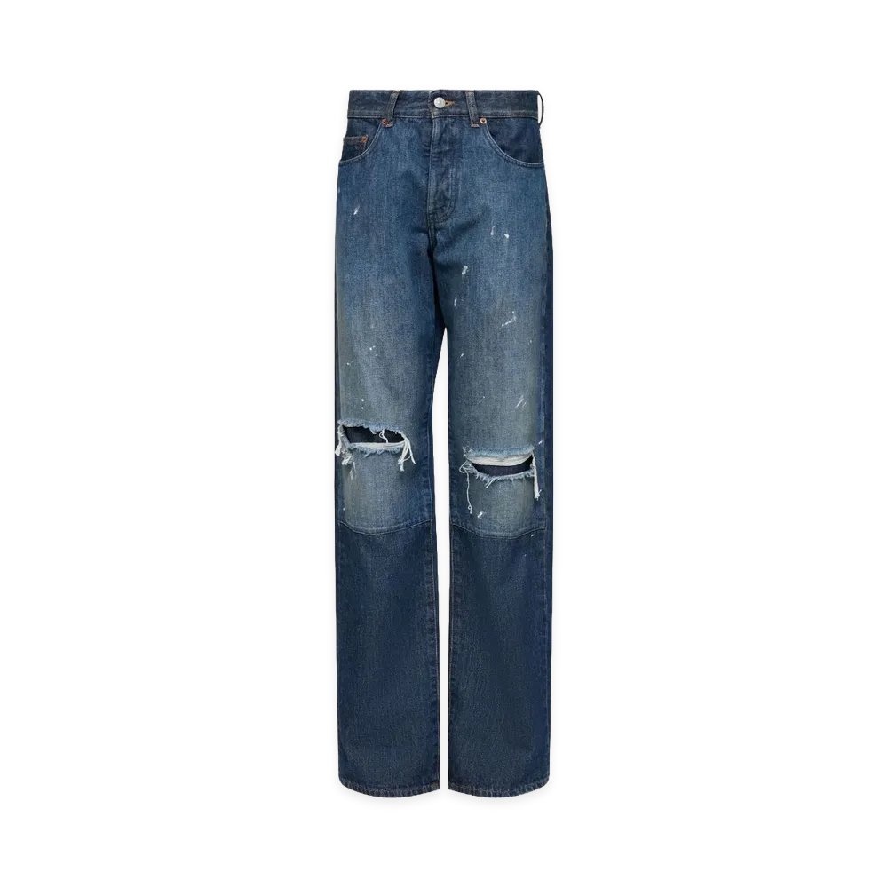 MM6 Maison Margiela Women's Jeans "Navy"