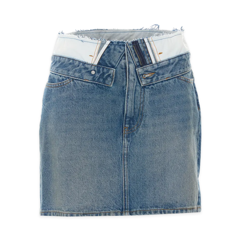 MM6 Maison Margiela Women's Skirts "Blue"