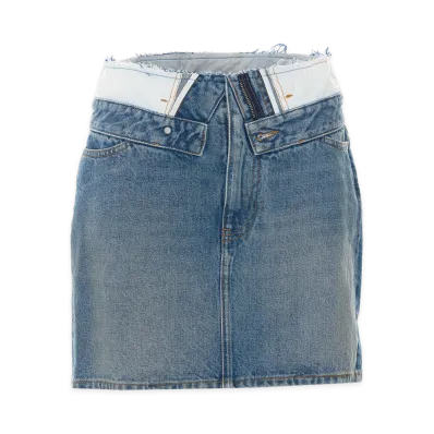 MM6 Maison Margiela Women's Skirts "Blue"