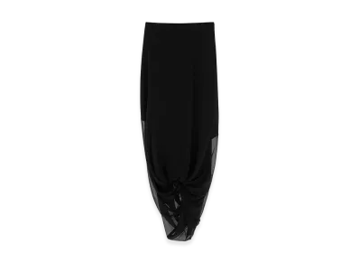 MM6 Maison Margiela Women's Midi Skirt "Black"