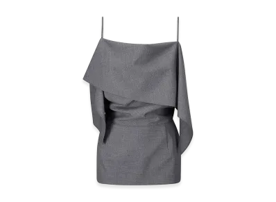MM6 Maison Margiela Women's Top "Gray"